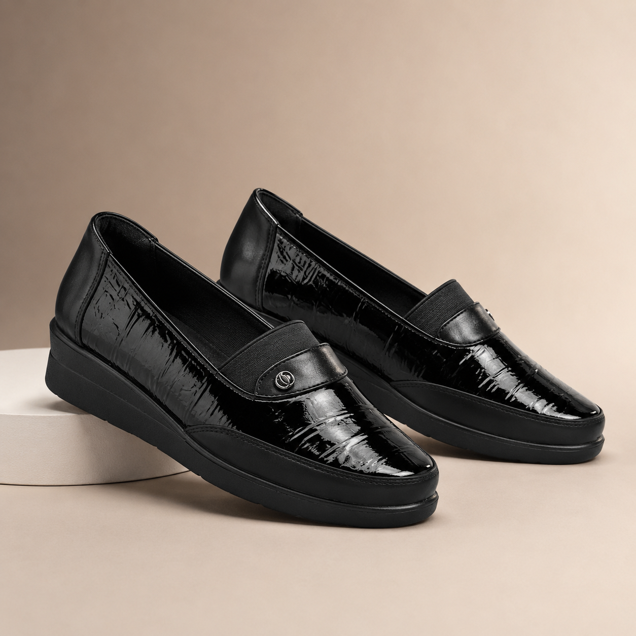 Pantofi Casual Lacti 1 Negru