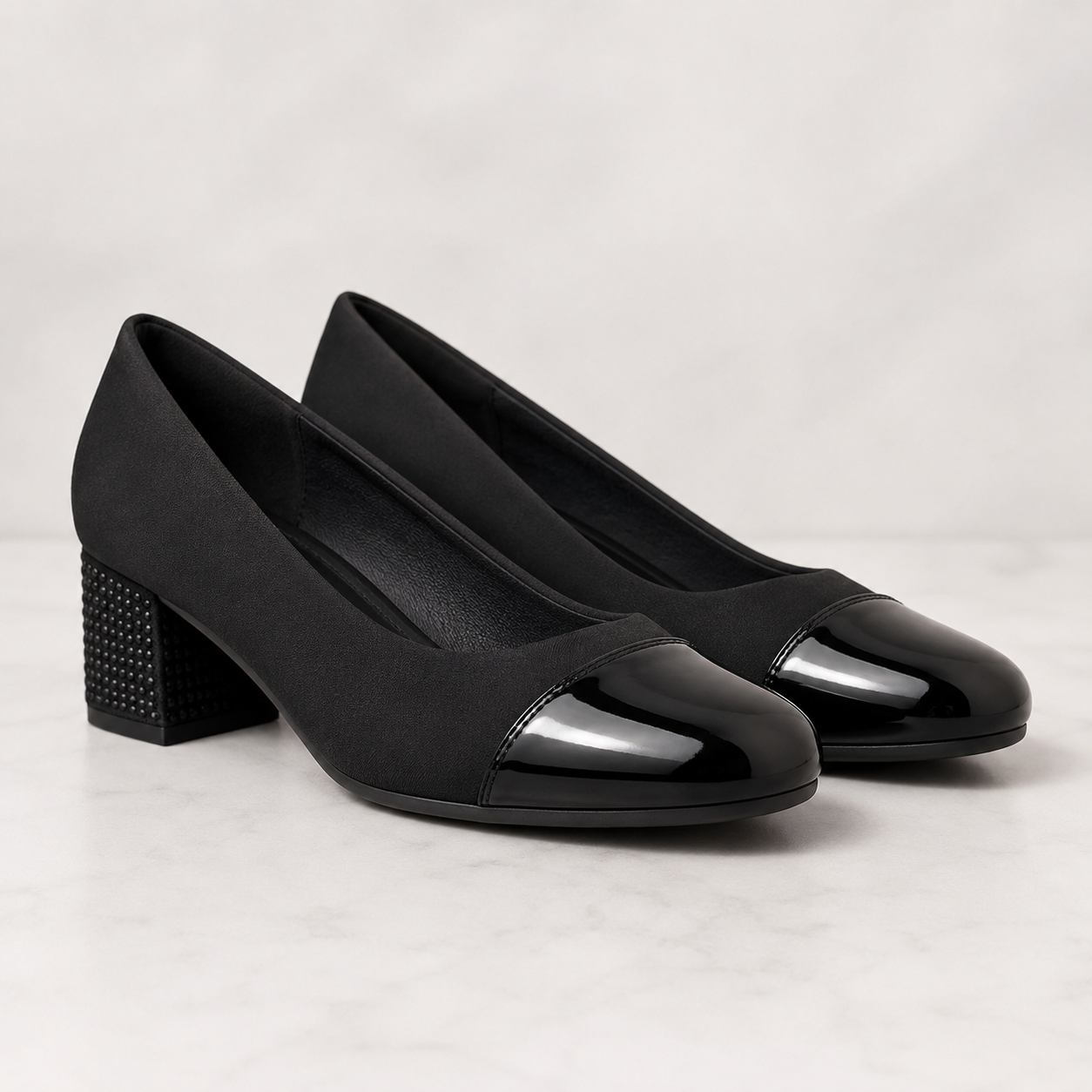 Pantofi Cu Toc Nadisa 2 Negru