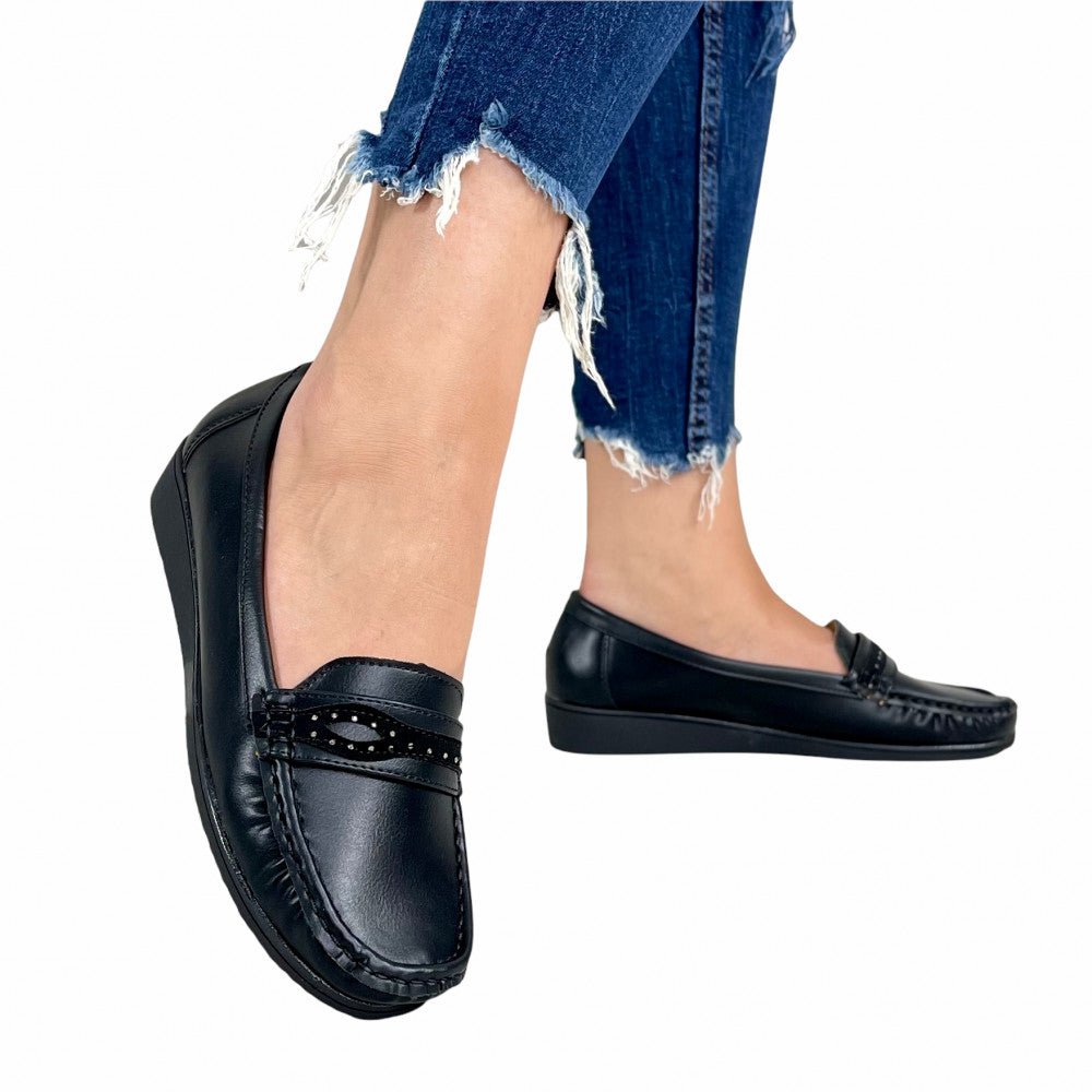Pantofi Casual Tazia Negru - BristoGool