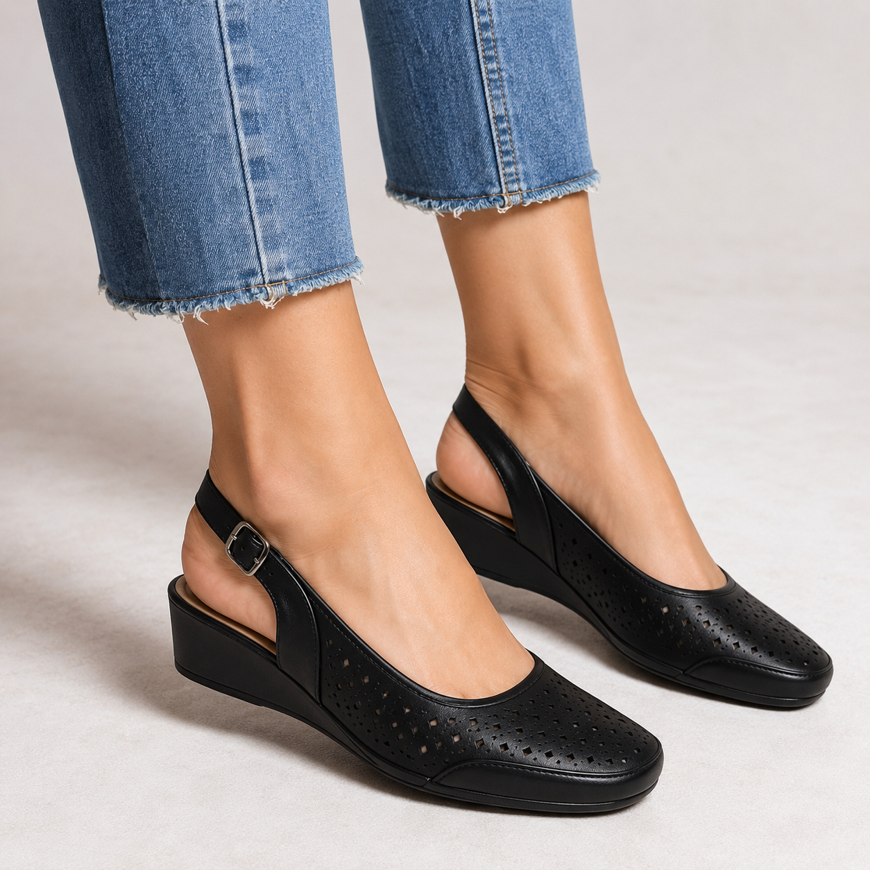 Pantofi Casual Anema Negru