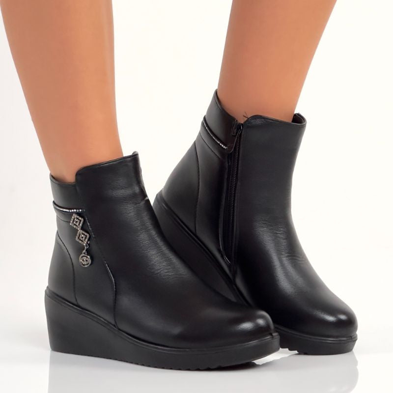 Ghete Imblanite Flavia 1 Negru
