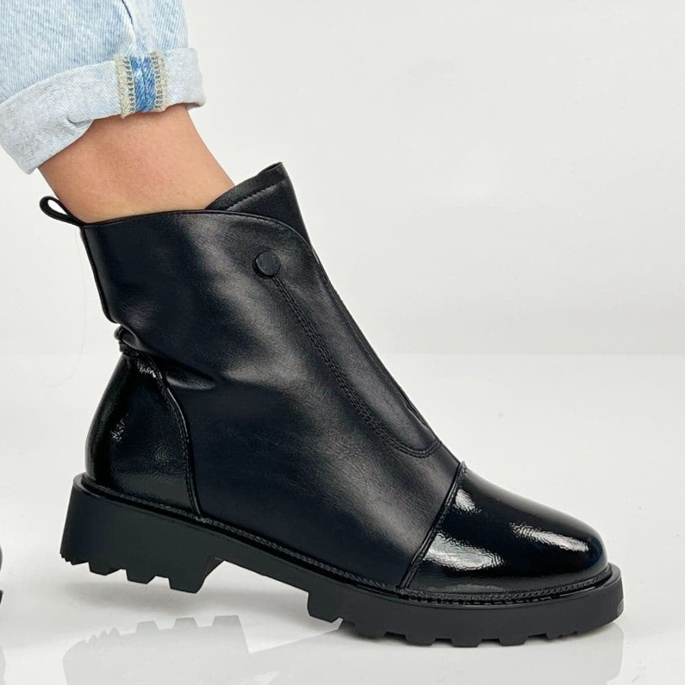 Ghete Imblanite Flore 6 Negru