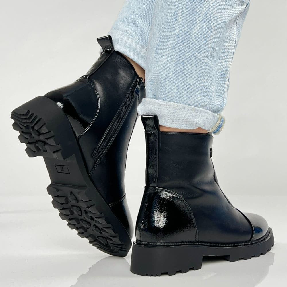 Ghete Imblanite Flore 6 Negru