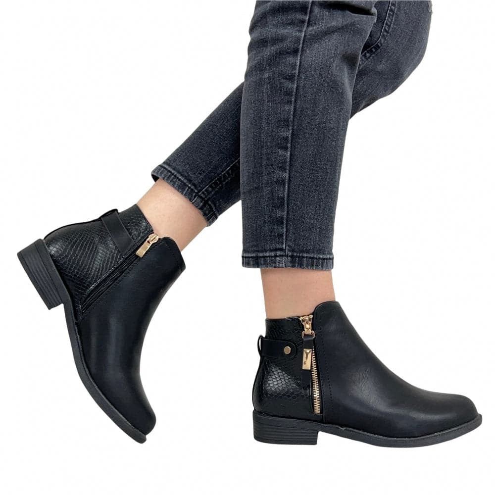 Ghete Imblanite Kendra 1 Negru