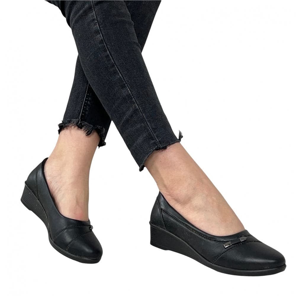 Pantofi Casual Adelia Negru - BristoGool