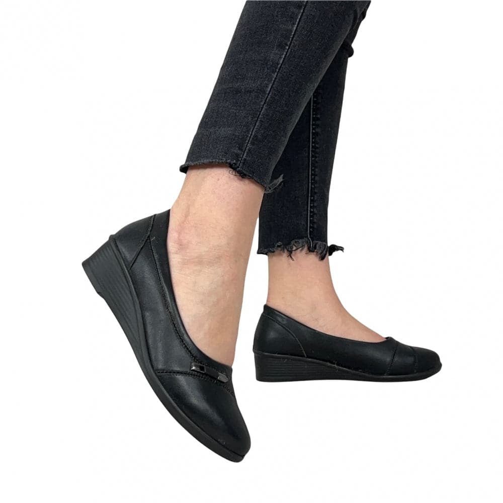 Pantofi Casual Adelia Negru - BristoGool