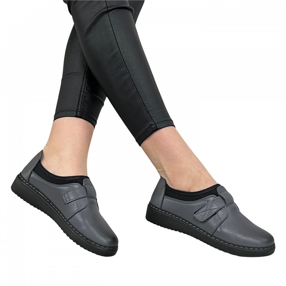 Pantofi Casual Aneta Gri - BristoGool