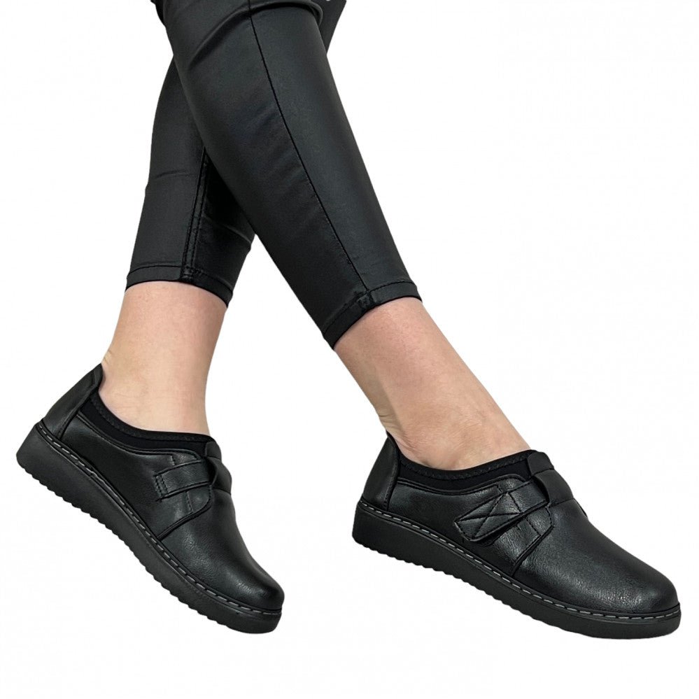 Pantofi Casual Aneta Negru - BristoGool