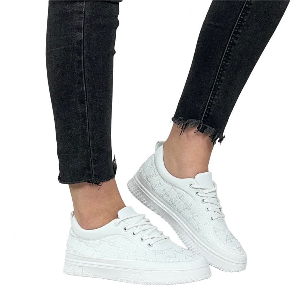 Pantofi Casual Anina Alb - BristoGool