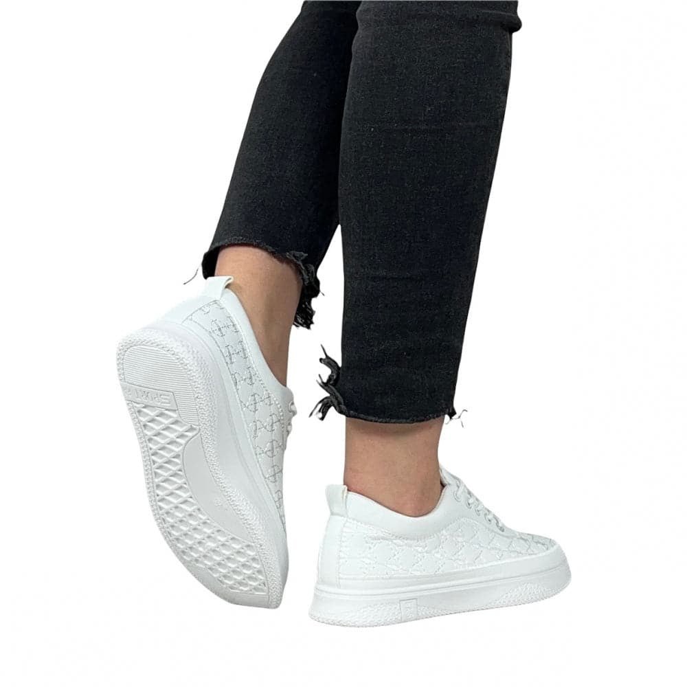 Pantofi Casual Anina Alb - BristoGool