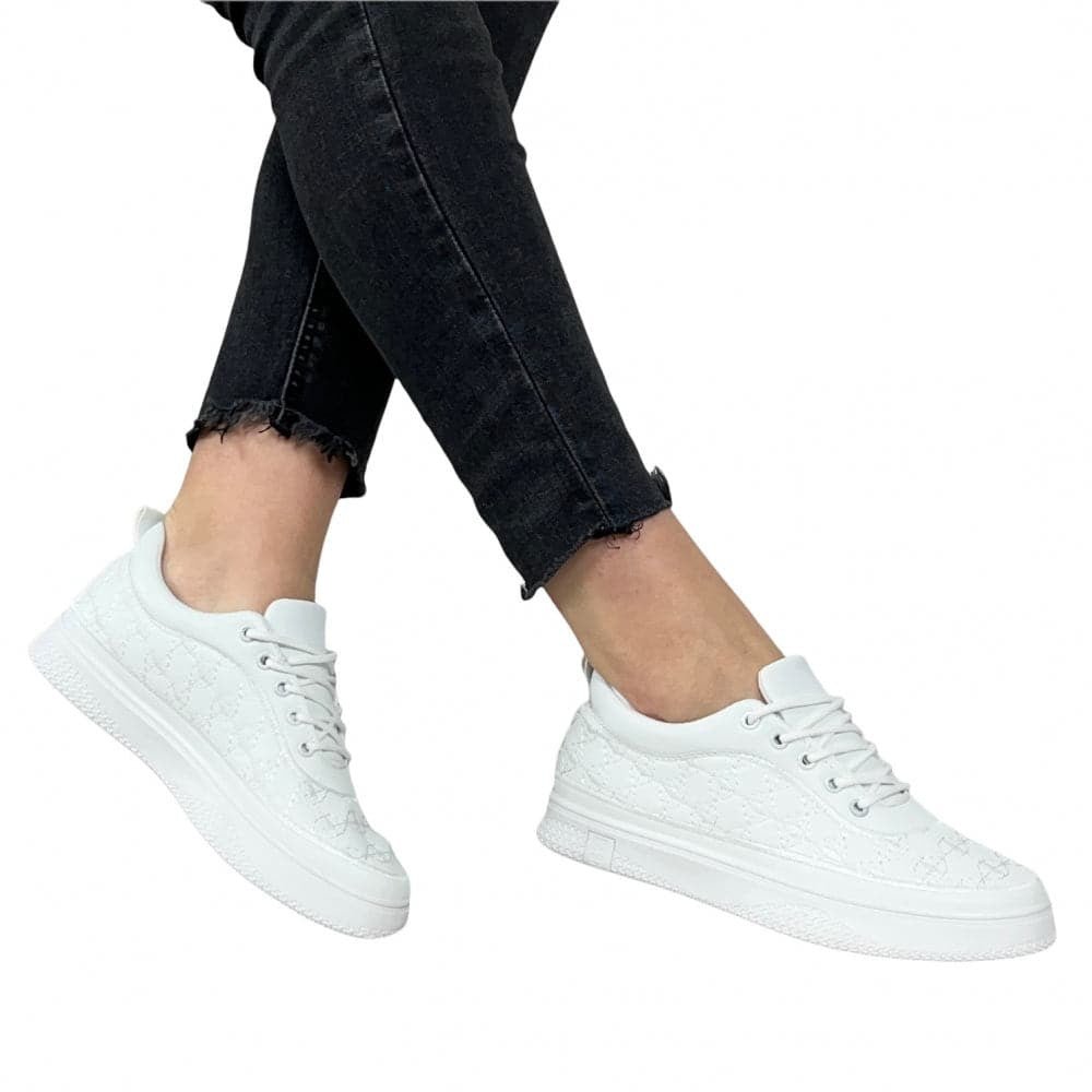 Pantofi Casual Anina Alb - BristoGool