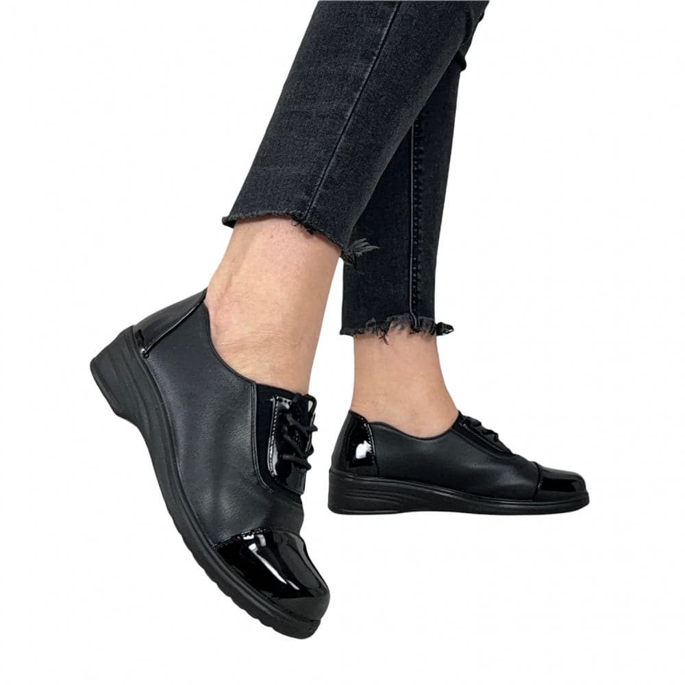Pantofi Casual Boema 1 Negru - BristoGool