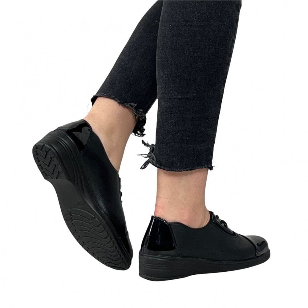 Pantofi Casual Boema 1 Negru - BristoGool