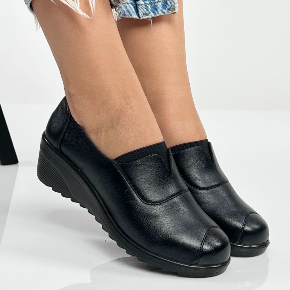 Pantofi Casual Chemisa Negru - BristoGool