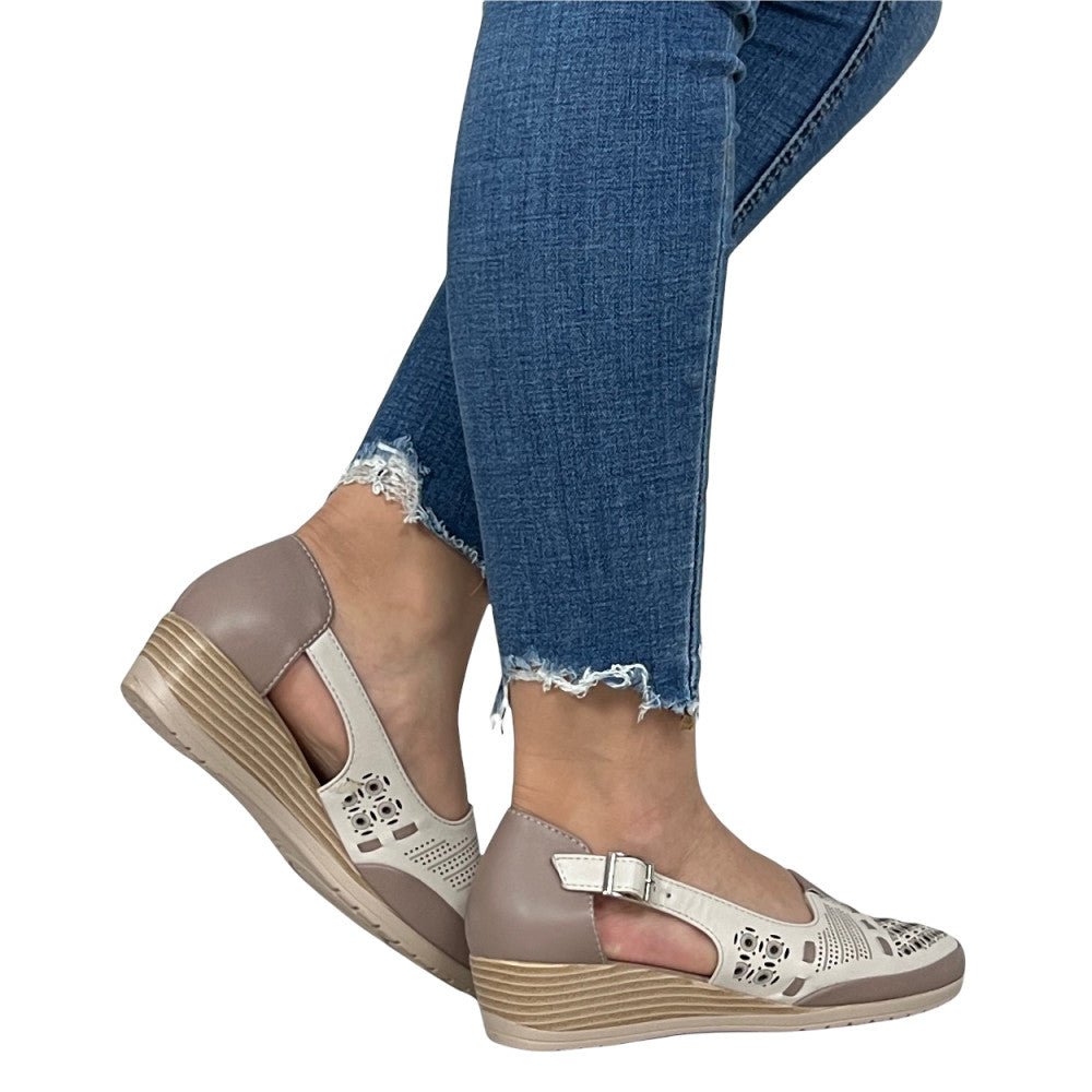 Pantofi Casual Debie Bej - BristoGool