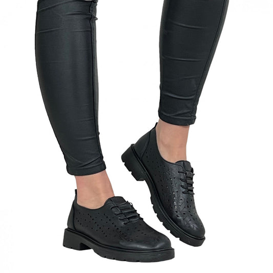 Pantofi Casual Emiliana Negru