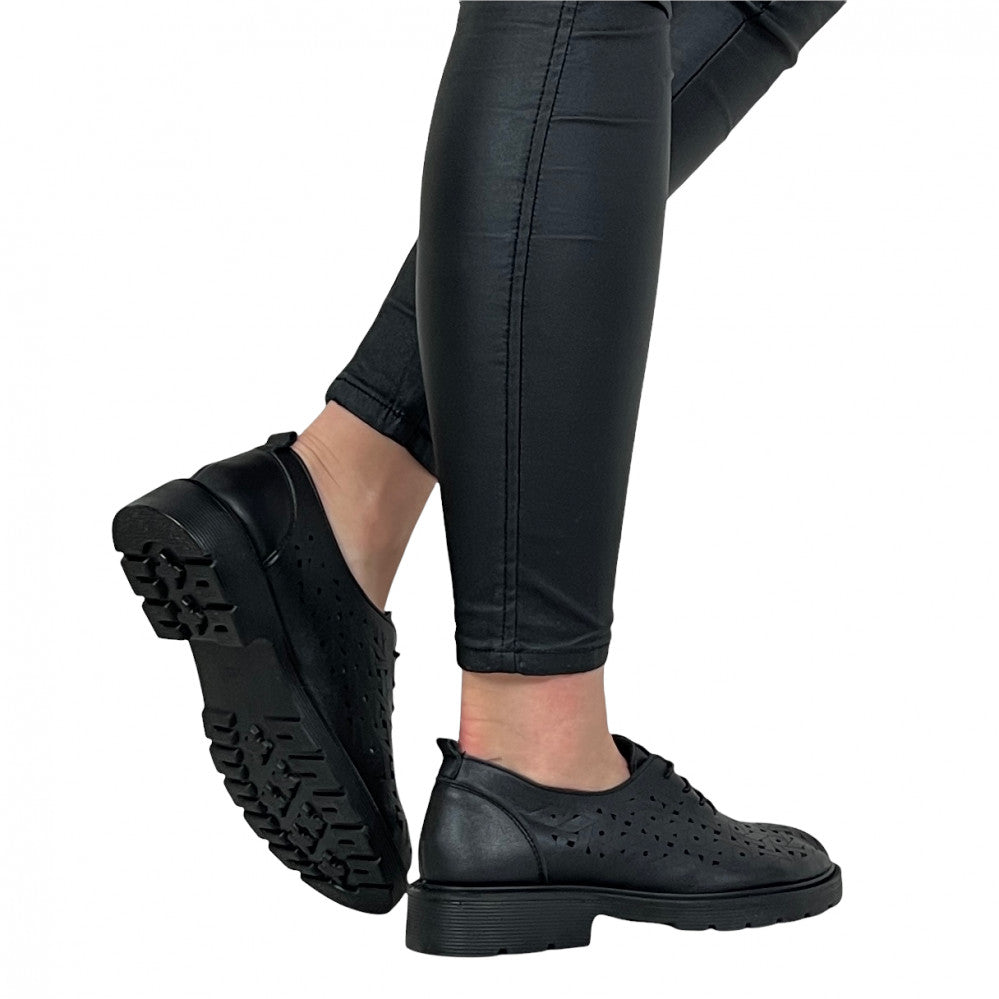 Pantofi Casual Emiliana Negru
