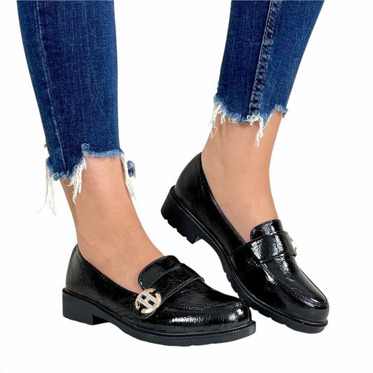 Pantofi Casual Erini Negru - BristoGool
