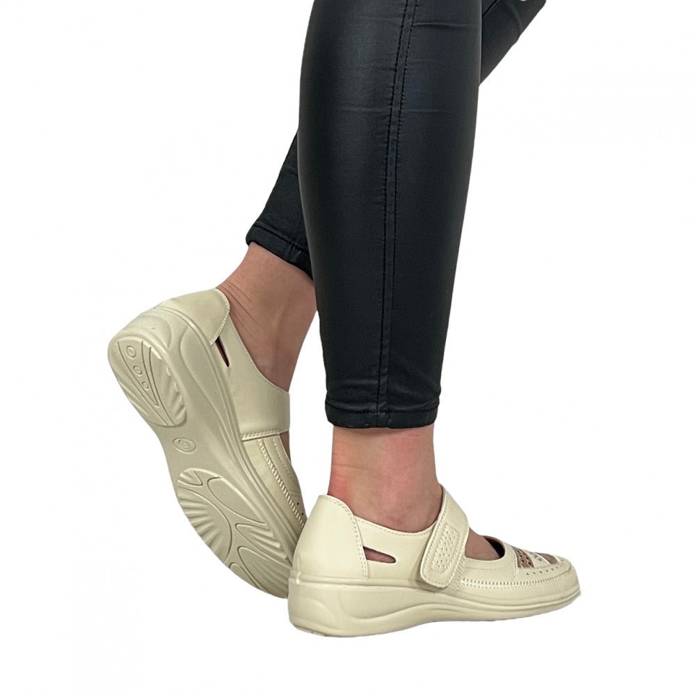 Pantofi Casual Fabios Bej - BristoGool