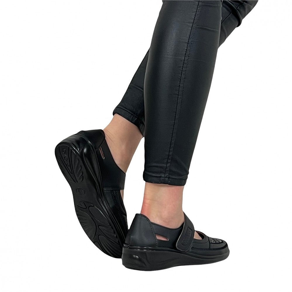 Pantofi Casual Fabios Negru - BristoGool