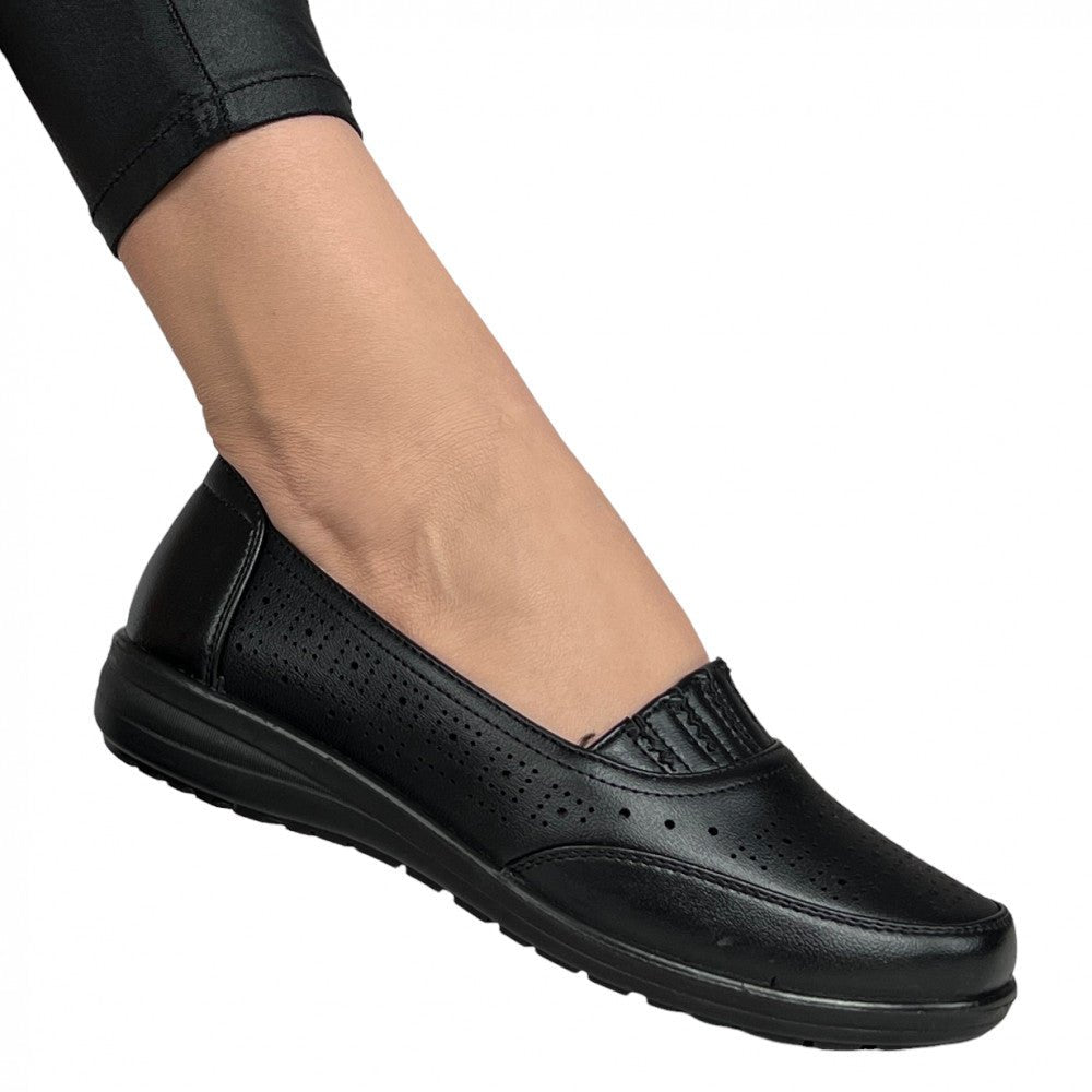 Pantofi Casual Genoa Negru - BristoGool