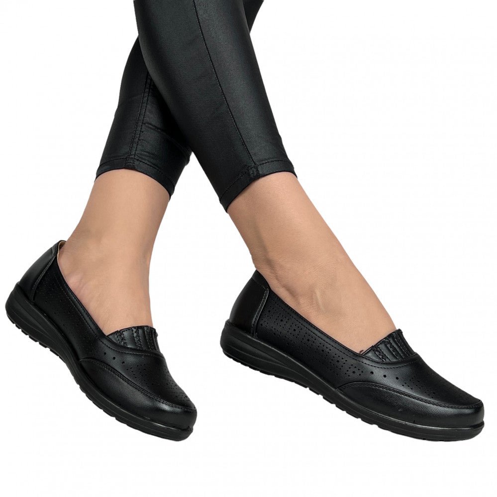 Pantofi Casual Genoa Negru - BristoGool