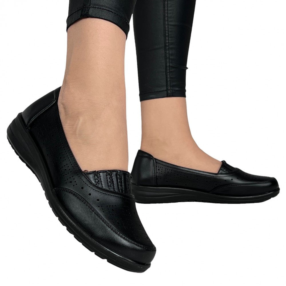 Pantofi Casual Genoa Negru - BristoGool