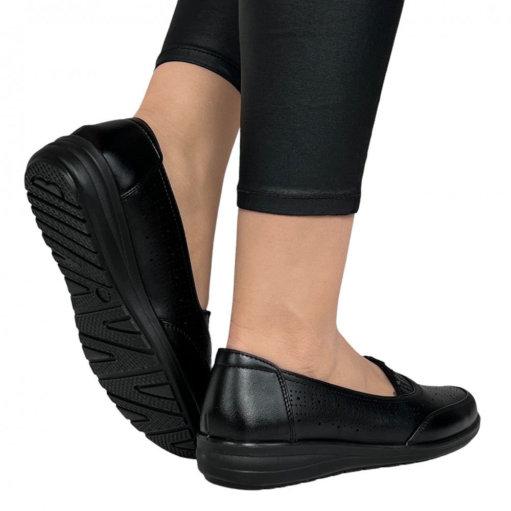 Pantofi Casual Genoa Negru - BristoGool