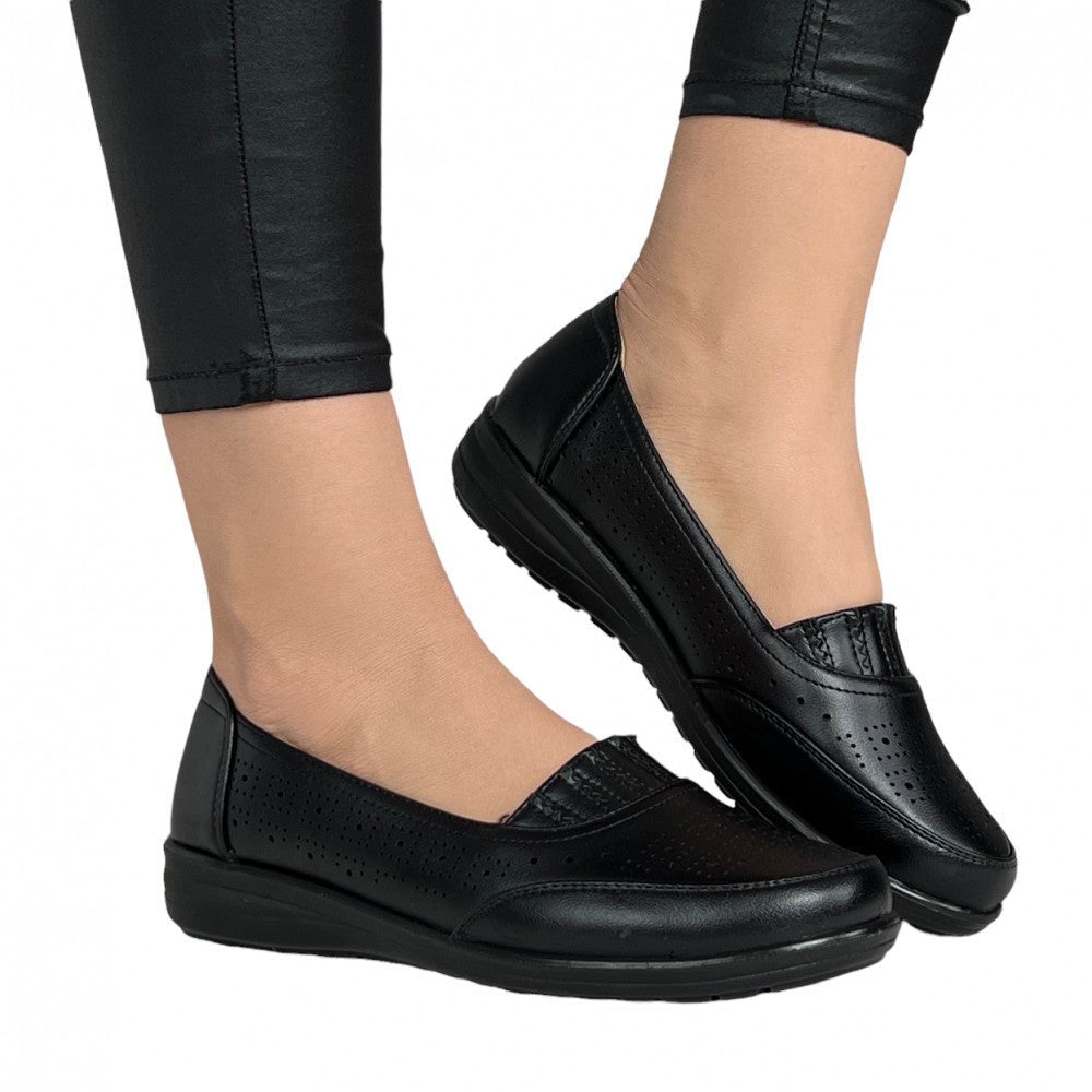 Pantofi Casual Genoa Negru - BristoGool