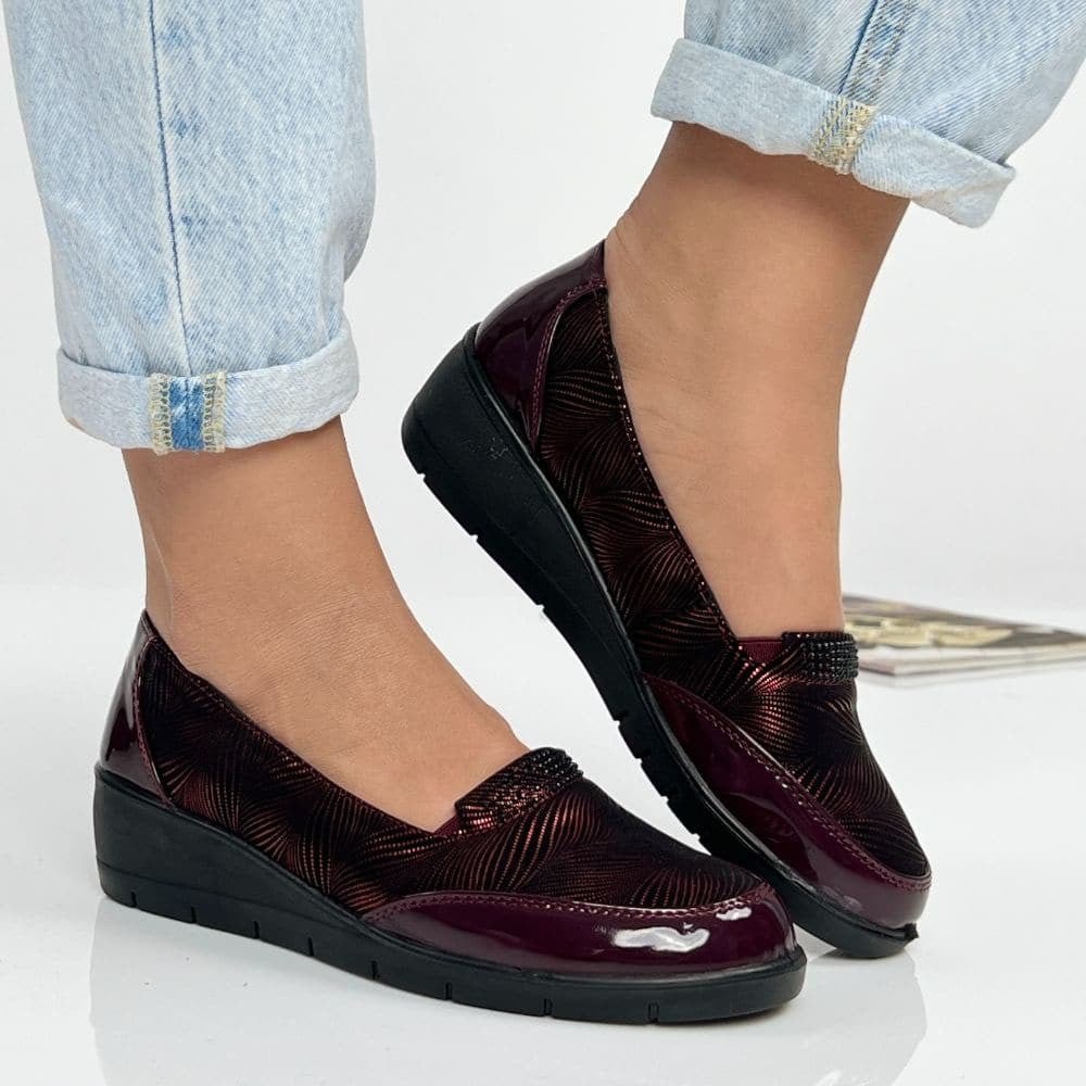 Pantofi Casual Gonora Visiniu - BristoGool