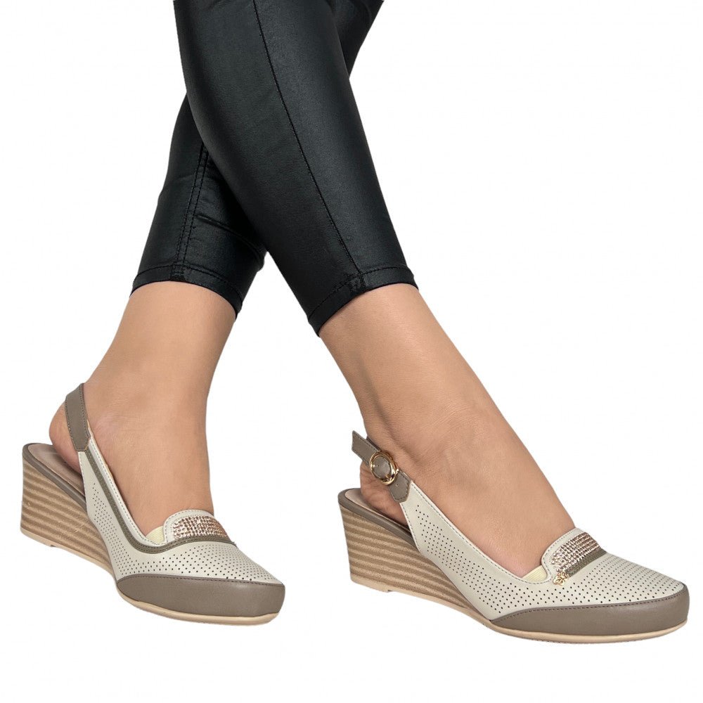 Pantofi Casual Ibiza Bej - BristoGool