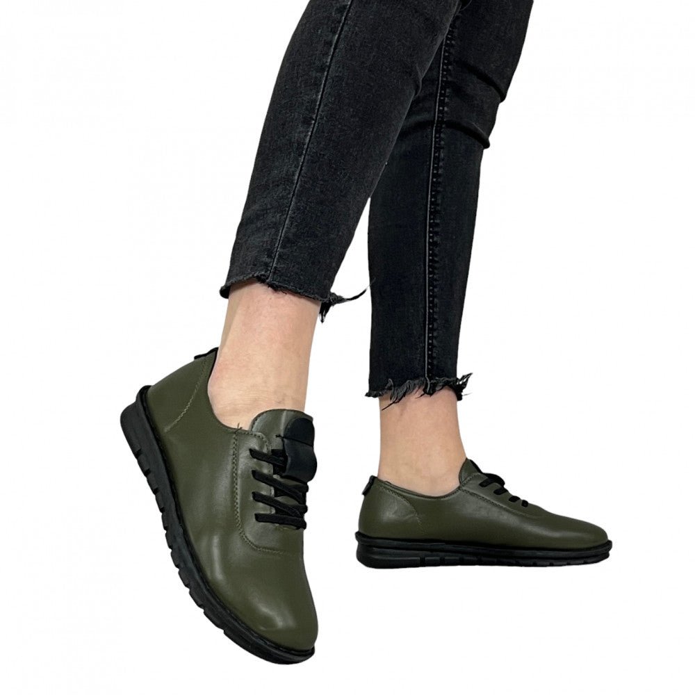 Pantofi Casual Ilona Kaki - BristoGool