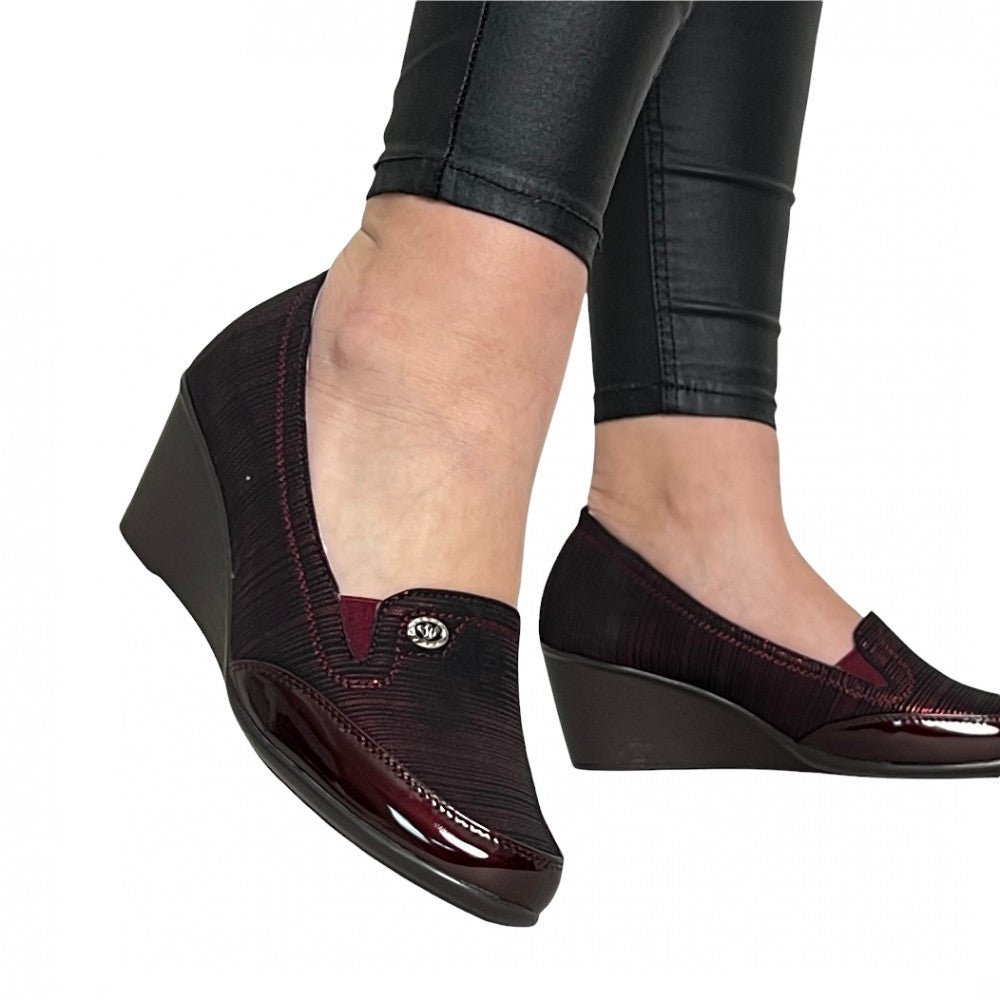 Pantofi Casual Jamena Visiniu - BristoGool