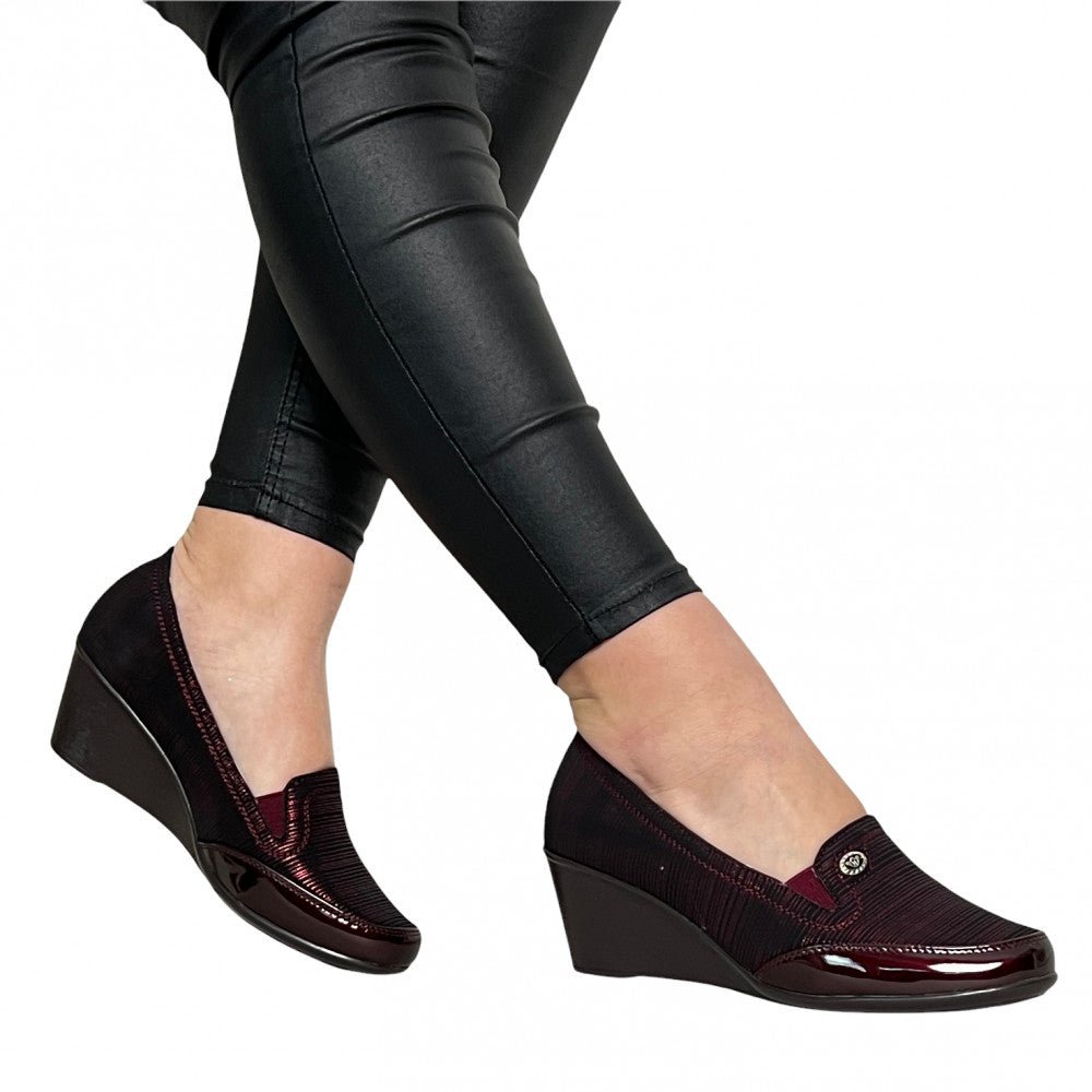 Pantofi Casual Jamena Visiniu - BristoGool