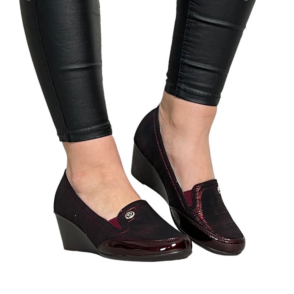 Pantofi Casual Jamena Visiniu - BristoGool