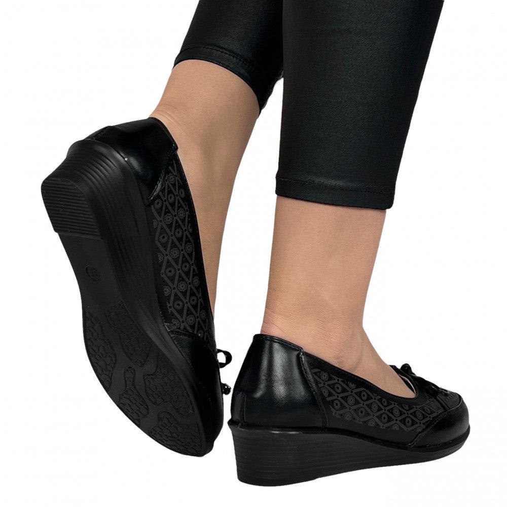 Pantofi Casual Larisa Negru - BristoGool