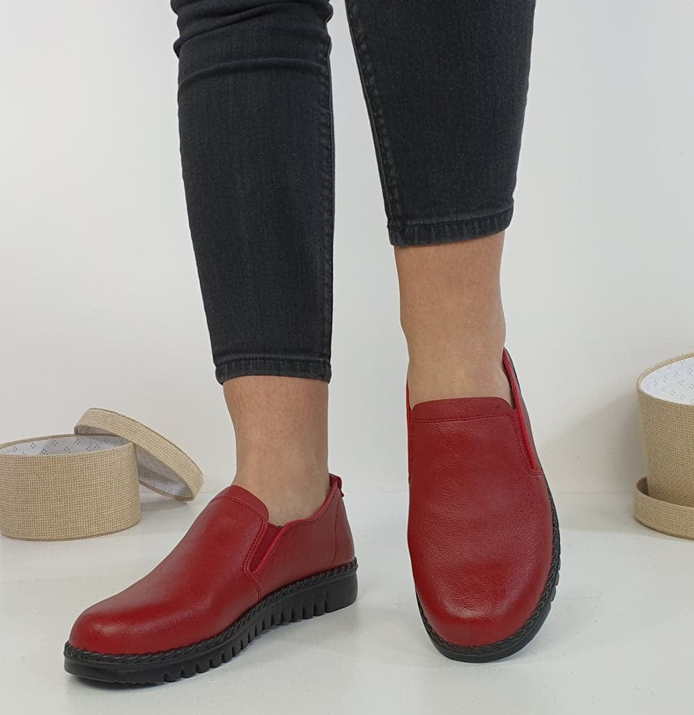 Pantofi Casual Latika Rosu