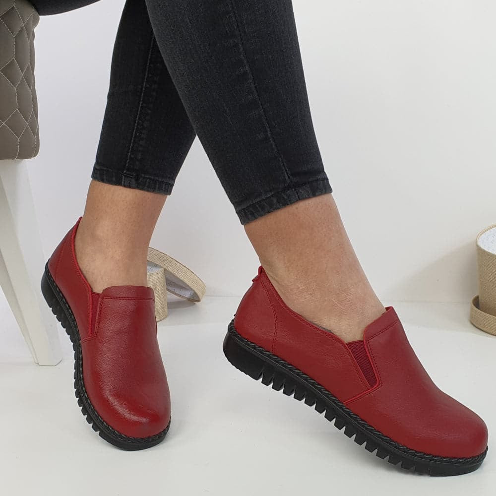Pantofi Casual Latika Rosu