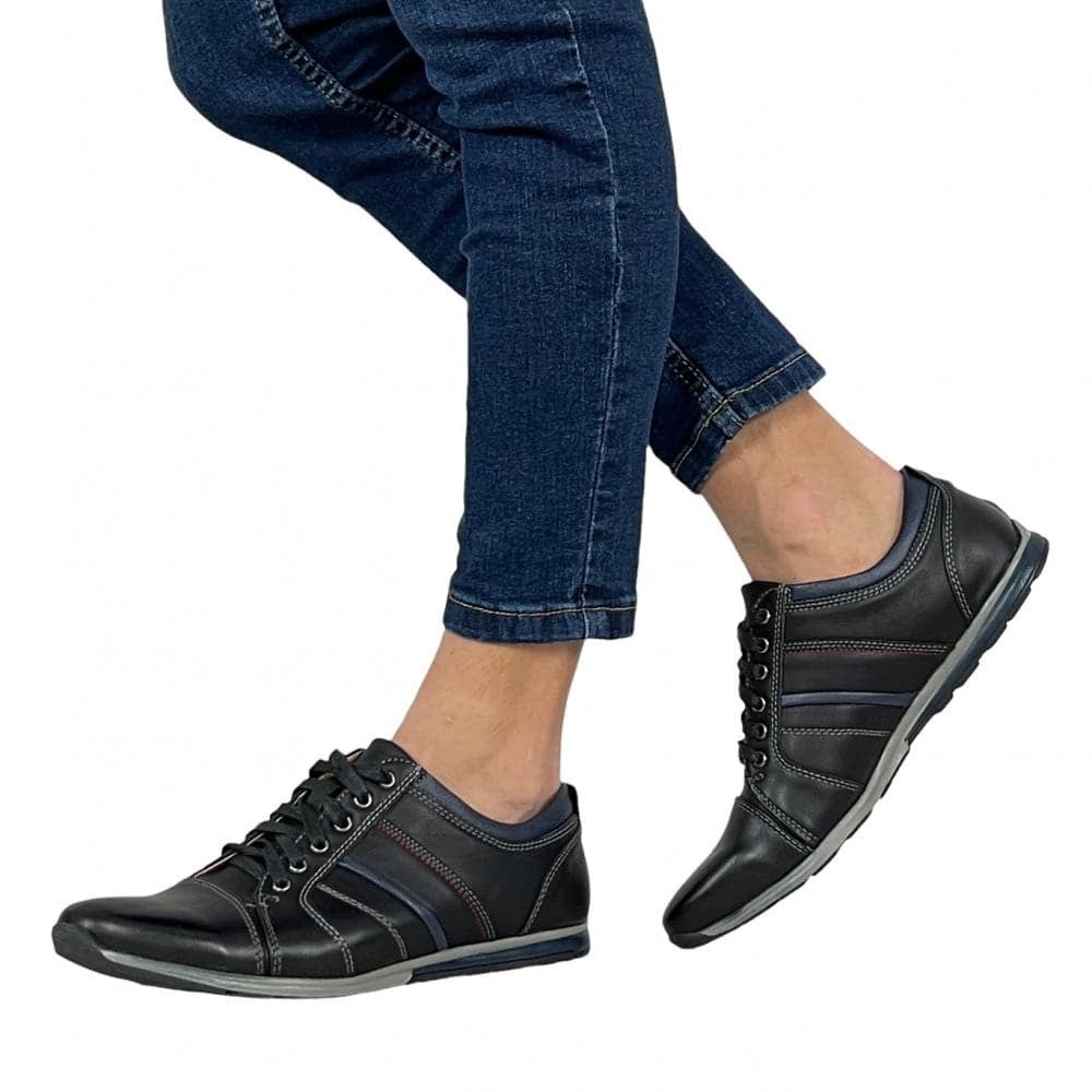 Pantofi Casual Lester Negru - BristoGool