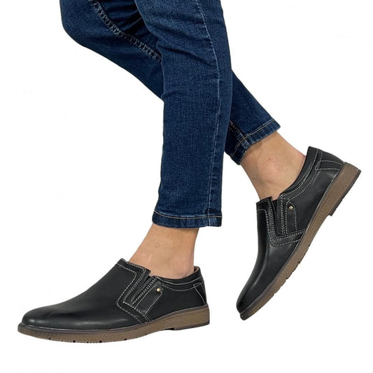 Pantofi Casual Nadim Negru - BristoGool