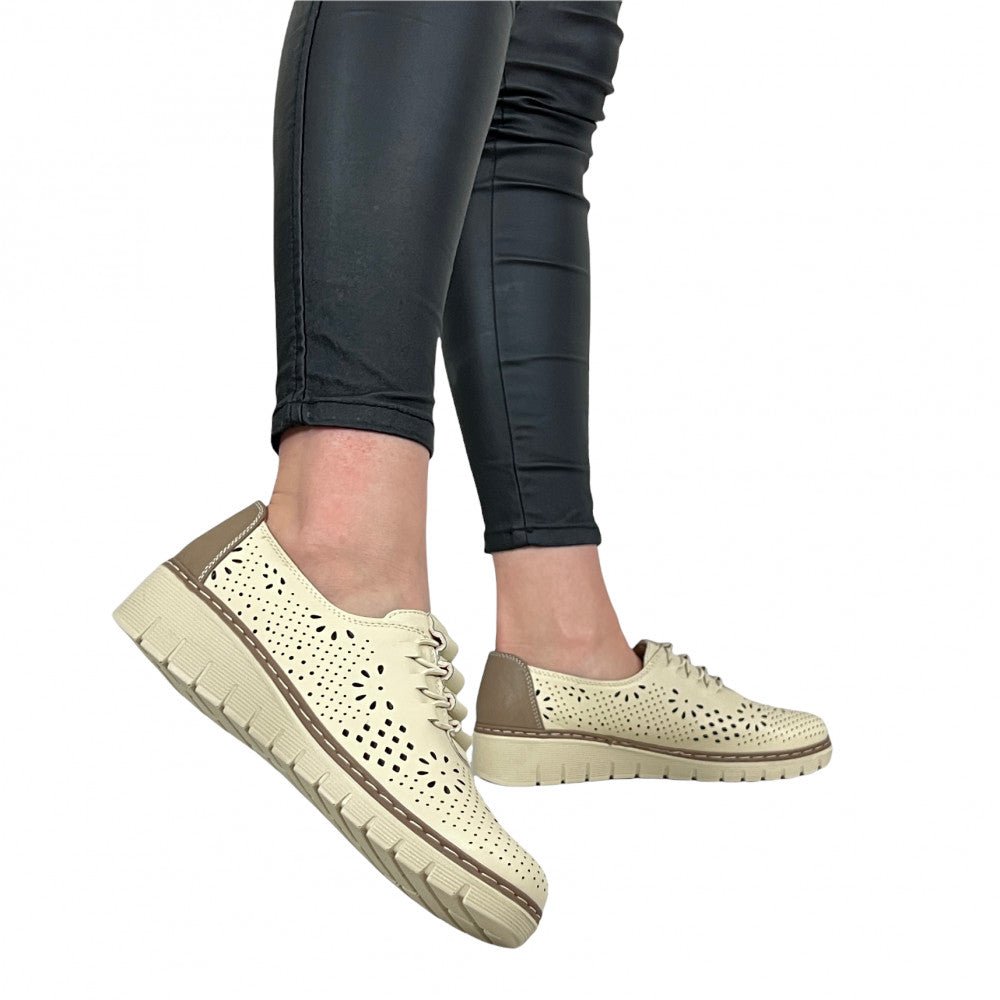 Pantofi Casual Octavia Kaki - BristoGool