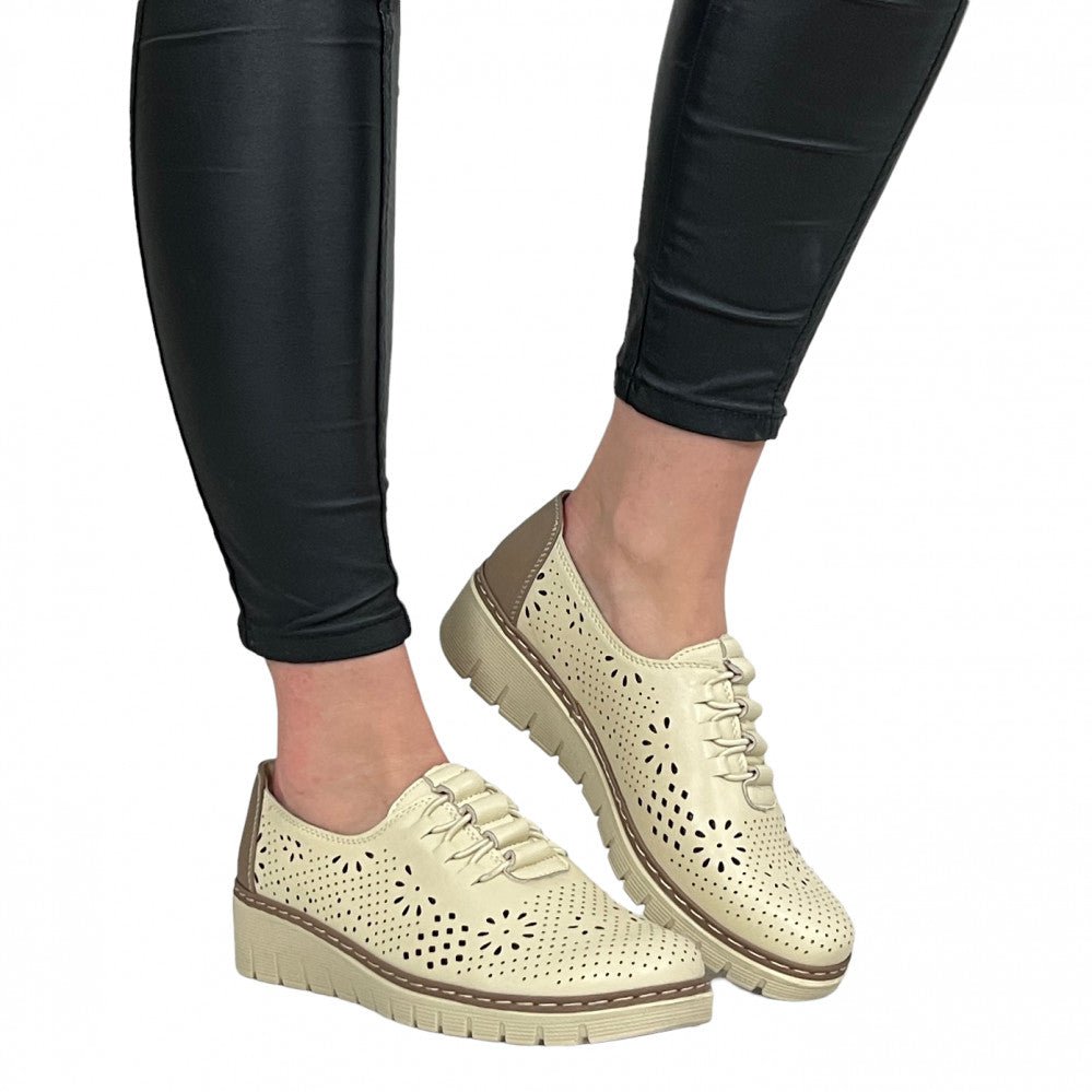 Pantofi Casual Octavia Kaki - BristoGool