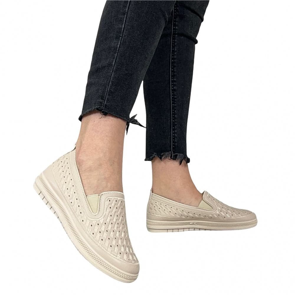 Pantofi Casual Pandora Bej - BristoGool