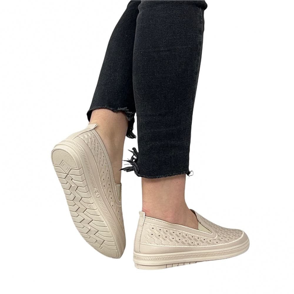 Pantofi Casual Pandora Bej - BristoGool