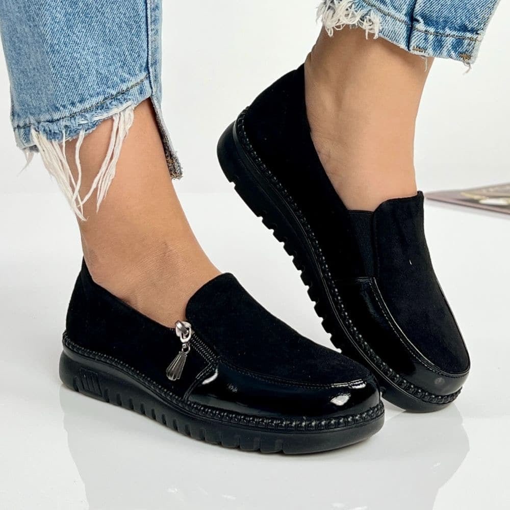 Pantofi Casual Retima Negru - BristoGool