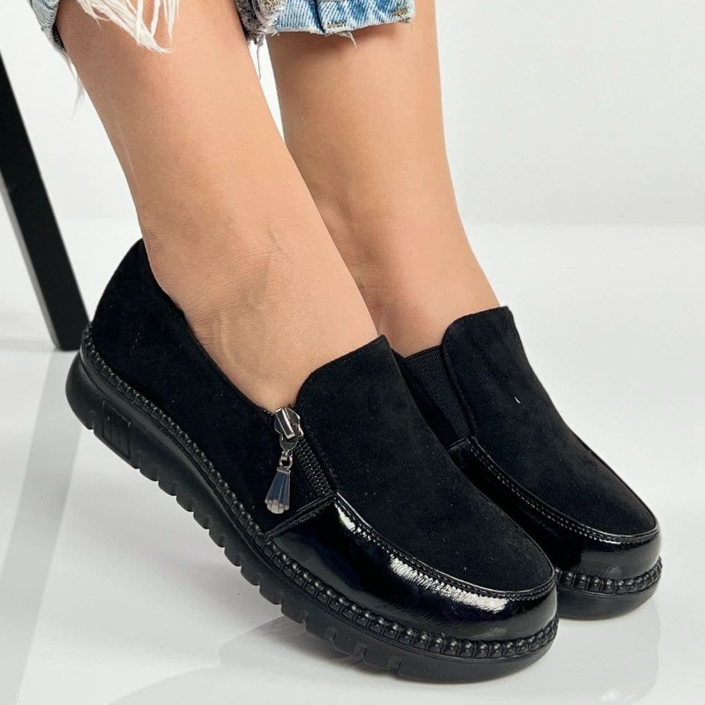 Pantofi Casual Retima Negru - BristoGool