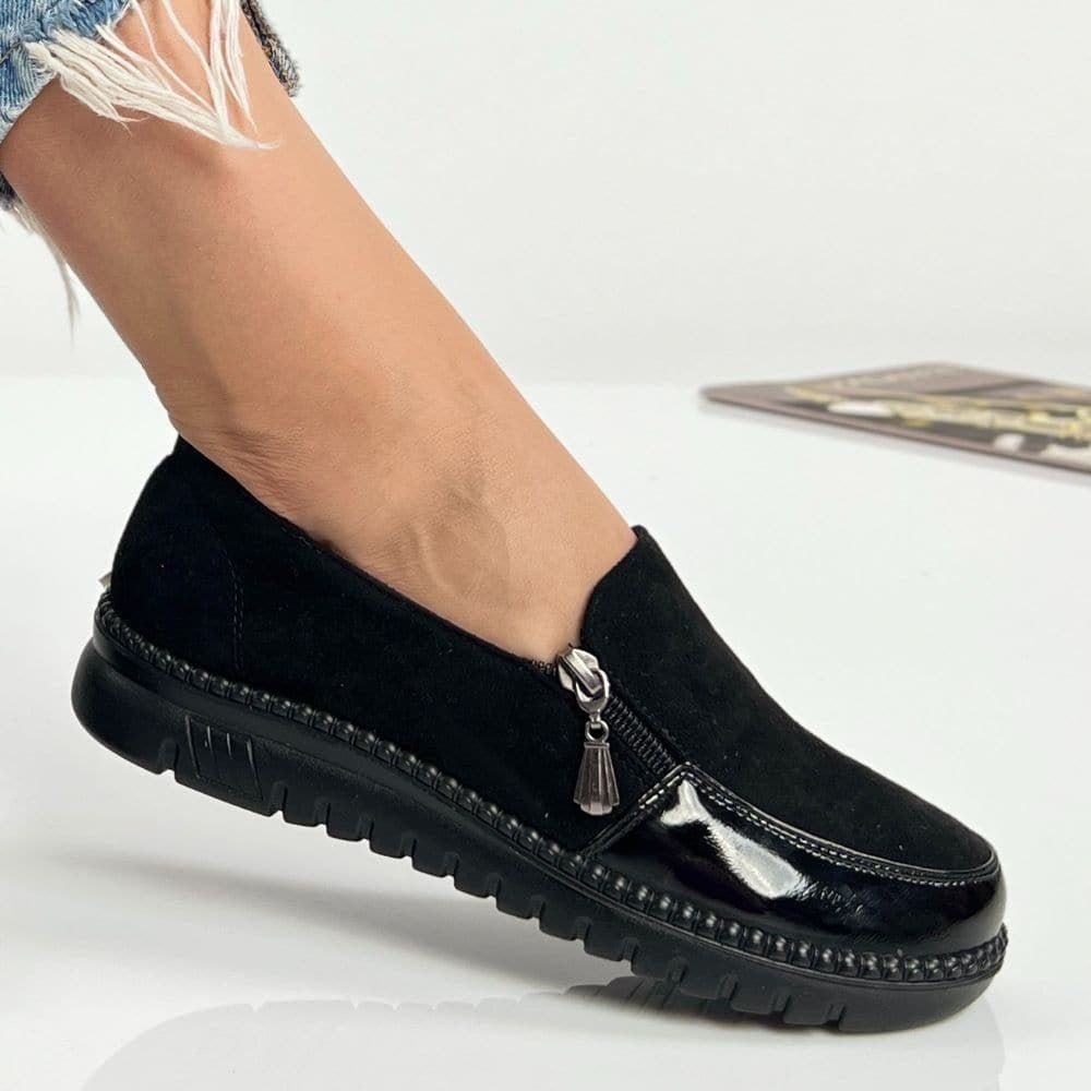 Pantofi Casual Retima Negru - BristoGool