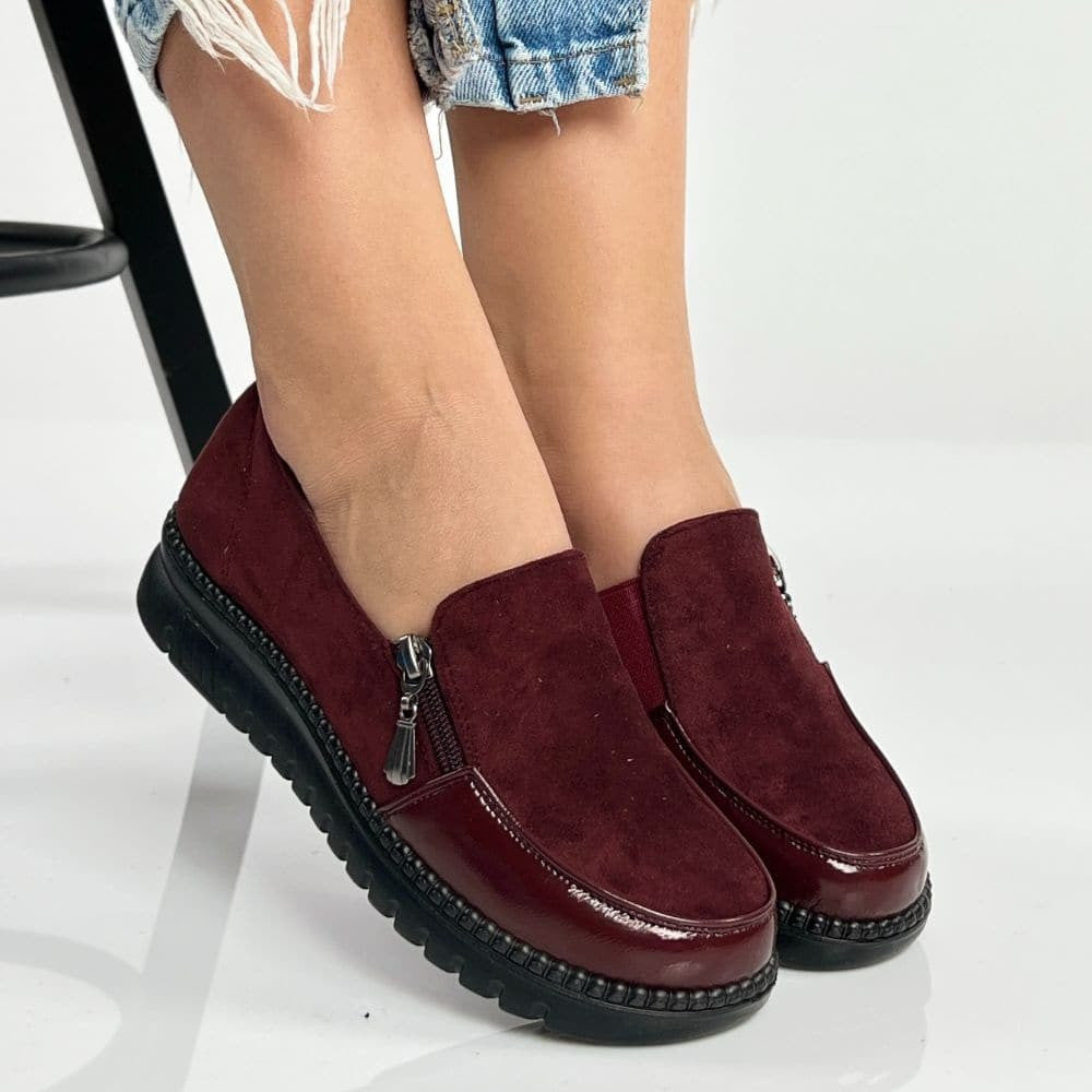 Pantofi Casual Retima Visiniu