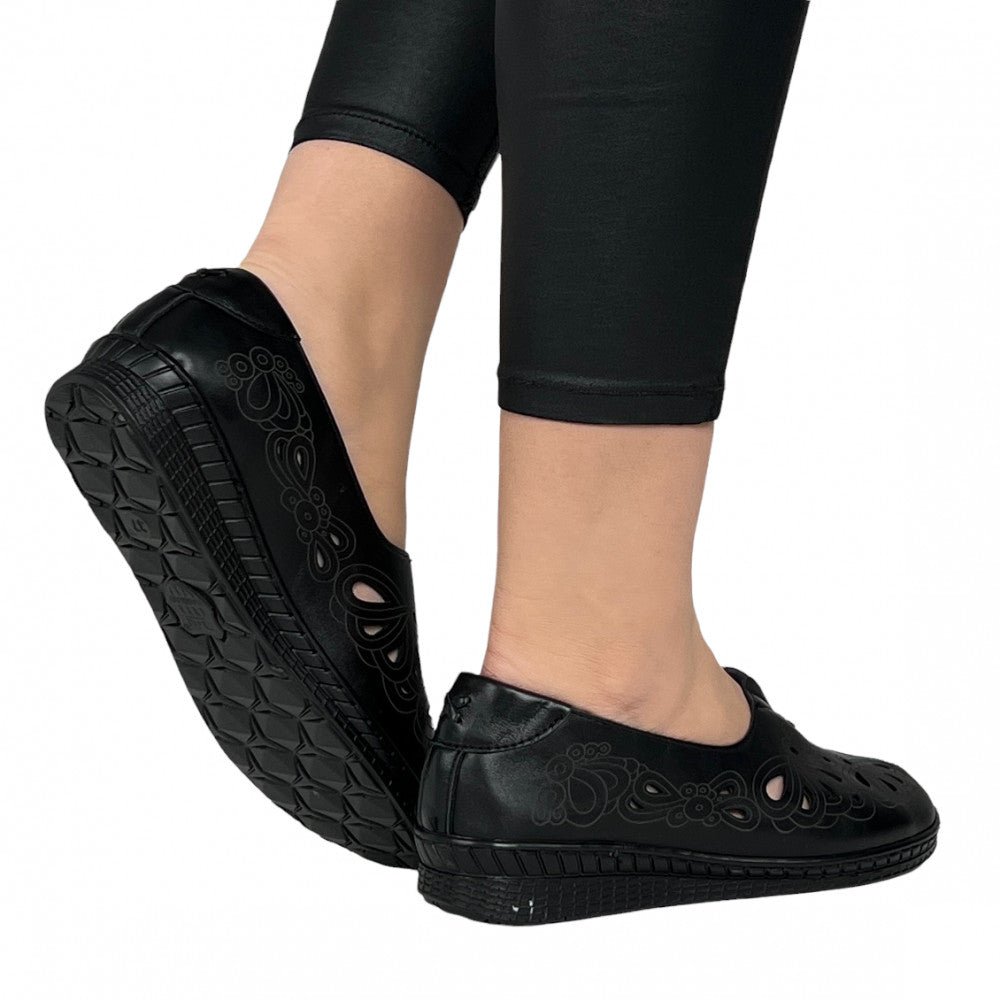 Pantofi Casual Stefania Negru - BristoGool