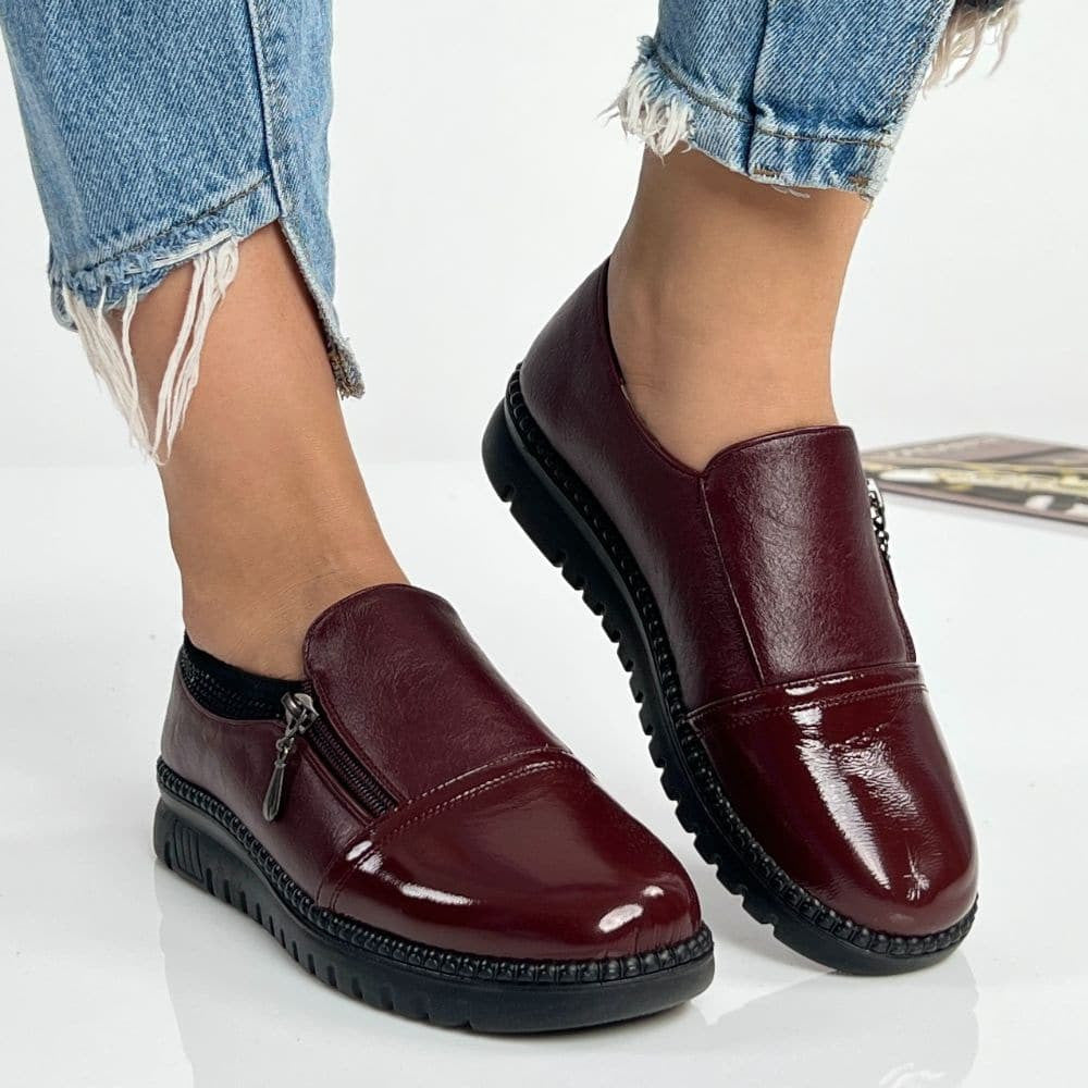 Pantofi Casual Ulami Visiniu